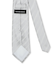 【大きいサイズ】グランバック/GRAND-BACK シルク フォーマルネクタイ 8.0cm幅 白ストライプ