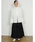 pleats long skirt