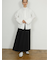 pleats long skirt