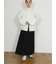 pleats long skirt