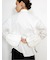 balloon cuff blouse