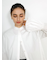 balloon cuff blouse