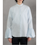 balloon cuff blouse