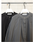 stand collar long shirts onepiece