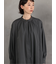 stand collar long shirts onepiece