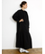 stand collar long shirts onepiece