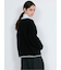 Contrast Trim Cardigan / ツイード風ニットカーディガン（バイカラーステッチ）