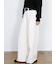 Belted High-Waist Tuck Pocket Pants / 2タック ハイウエスト タックポケット ベルト付きパンツ