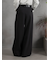 Belted High-Waist Tuck Pocket Pants / 2タック ハイウエスト タックポケット ベルト付きパンツ