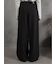 Belted High-Waist Tuck Pocket Pants / 2タック ハイウエスト タックポケット ベルト付きパンツ