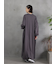 Scuba Knit Relax Long Dress / ダンボールニット リラックスロングワンピース