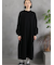 Scuba Knit Relax Long Dress / ダンボールニット リラックスロングワンピース