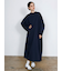 Scuba Knit Relax Long Dress / ダンボールニット リラックスロングワンピース