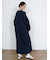 Scuba Knit Relax Long Dress / ダンボールニット リラックスロングワンピース