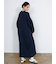 Scuba Knit Relax Long Dress / ダンボールニット リラックスロングワンピース