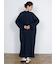Scuba Knit Relax Long Dress / ダンボールニット リラックスロングワンピース