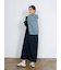 Scuba Knit Relax Long Dress / ダンボールニット リラックスロングワンピース