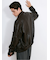 Oversized Faux Leather Blouson / ビッグシルエット フェイクレザーブルゾン（ユニセックス）