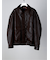 Oversized Faux Leather Blouson / ビッグシルエット フェイクレザーブルゾン（ユニセックス）