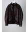 Oversized Faux Leather Blouson / ビッグシルエット フェイクレザーブルゾン（ユニセックス）
