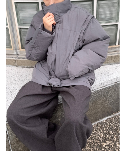 ドロー/DRAW 袖取り外し 中綿ブルゾン (ユニセックス)｜オンザデイの