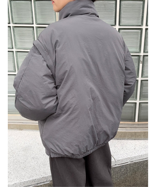 ドロー/DRAW 袖取り外し 中綿ブルゾン (ユニセックス)｜オンザデイの