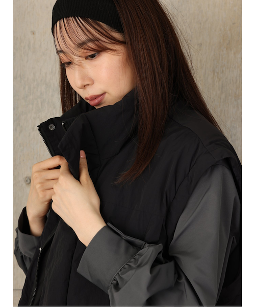 ドロー/DRAW 袖取り外し 中綿ブルゾン (ユニセックス)｜オンザデイの