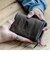 DEVICE デバイス Work ミリタリー 本革 レザー 型押し 二つ折り 財布 コンパクト ウォレット 取り外し可能 カードケース付き