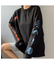 袖プリント ロンT 長袖 クルーネック ロングスリーブ プリントT Tシャツ