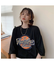 サークルプリント ロゴ Tシャツ