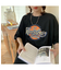 サークルプリント ロゴ Tシャツ