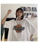 サークルプリント ロゴ Tシャツ