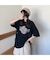 サークルプリント ロゴ Tシャツ