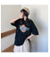 サークルプリント ロゴ Tシャツ