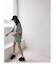 セットアップルームウェア ショートパンツ+トップス上下2点セット