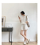セットアップルームウェア ショートパンツ+トップス上下2点セット