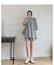 セットアップルームウェア ショートパンツ+トップス上下2点セット