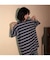 ビッグシルエット ボーダー オーバーサイズ 半袖 Tシャツ オーバーサイズ