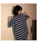 ビッグシルエット ボーダー オーバーサイズ 半袖 Tシャツ オーバーサイズ