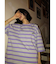 ビッグシルエット ボーダー オーバーサイズ 半袖 Tシャツ オーバーサイズ