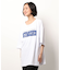 ビッグシルエット 古着風 ロゴ プリント オーバーサイズ 半袖 Tシャツ