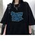 韓国風 フロントロゴTシャツ