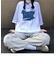 韓国風 フロントロゴTシャツ