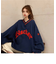 ホッケーユニフォーム ルーズシルエット Vネック スウェット ロンT