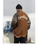 ブラウンベース ビッグロゴ スタジャン