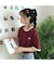 ワンポイント 古着風 ロゴ クルーネック オーバーサイズ リンガー Tシャツ