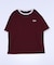 ワンポイント 古着風 ロゴ クルーネック オーバーサイズ リンガー Tシャツ