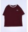 ワンポイント 古着風 ロゴ クルーネック オーバーサイズ リンガー Tシャツ