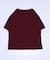 ワンポイント 古着風 ロゴ クルーネック オーバーサイズ リンガー Tシャツ