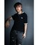 ワンポイント 古着風 ロゴ クルーネック オーバーサイズ リンガー Tシャツ